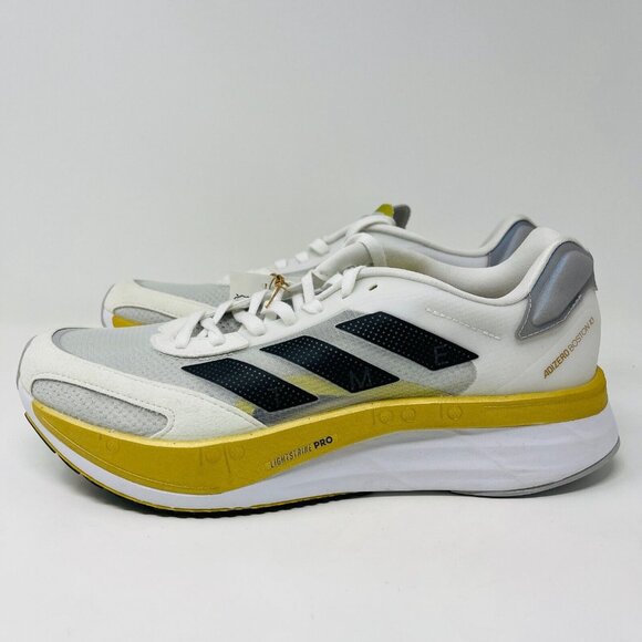 Adidas Adizero Boston 10 TME TinMan Elite Gold Running Shoes Mens Size 8 GY4929 - Picture 4 of 12